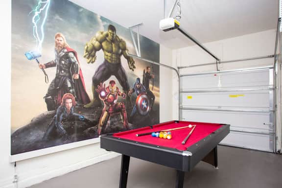 Family Friendly 4 Bd w Game Room Near Disney 5103