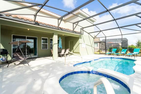 Luxury Villa Pool Gameroom Resort Near Disney 6086