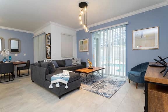 Private Pool 4Bd near Disney Free Waterpark 1158
