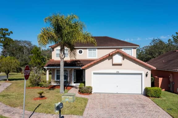 Cozy 5Bd w/ Pool Single Family Close to Disney 106