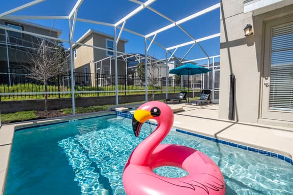 5Bd home w/ Pool Near Disney - Champions Gate 8956