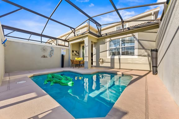 Gorgeous 5Bd w Pool & Lazy River @Storey Lake 4989