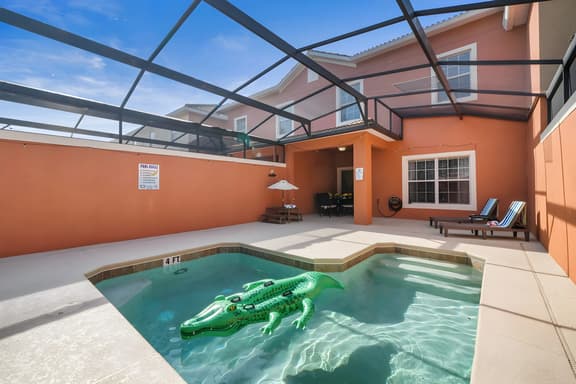 Paradise 4Bd w Private Pool & Waterpark 2941